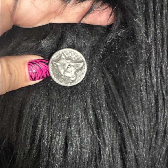 SpiritHoods Black Faux Fur Chic Outerwear Coat - Picture 3 of 5